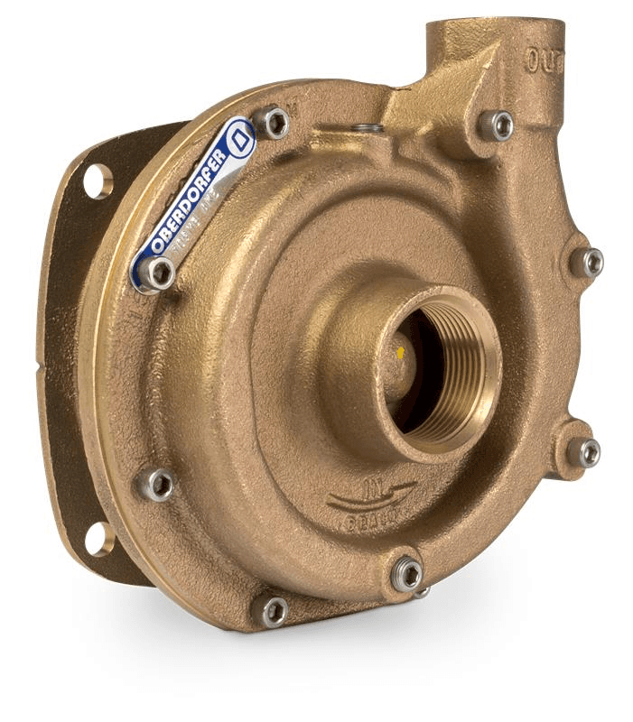 Oberdorfer Pumps OB109MB-01J26 | Bronze Centrifugal Pump and Motor 1/2 HP, Buna Mech. Seal | (109MB)