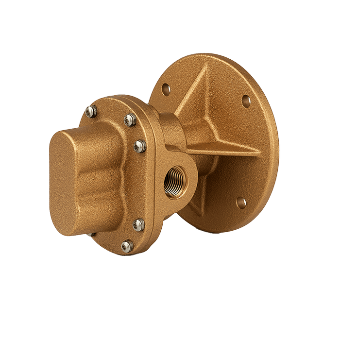 Oberdorfer Pumps OBN990R | Bronze Gear Pump with Relief, Buna Lip Seal | (N990)