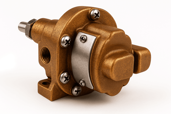 Oberdorfer Pumps OBN1000L-03 | Bronze Pedestal Gear Pump, Pack No Brg No Grease Fittings | (N1000)