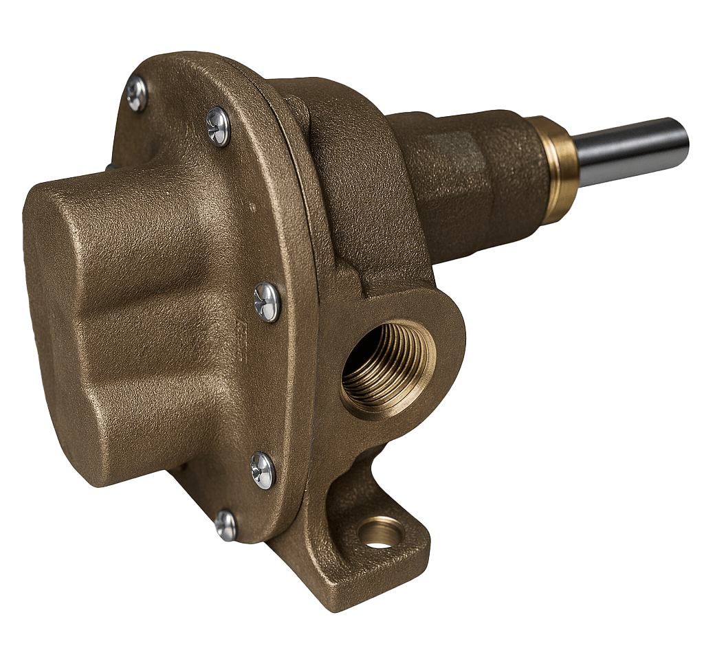 Oberdorfer Pumps OBN7000RS15-70 | Bronze Pedestal Gear Pump, Relief, Viton, Hi Pre | (N7000)