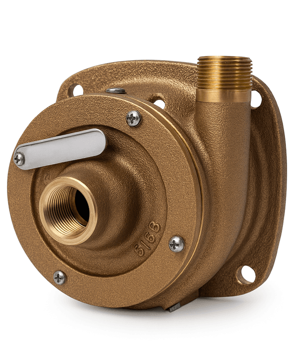 Oberdorfer Pumps OB107MB-F25 | Bronze Centrifugal Seawater Pump and motor unit | (107MB)