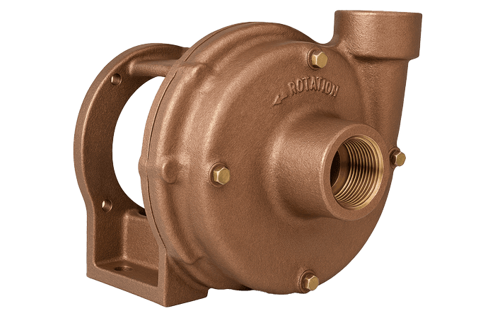 Oberdorfer Pumps OB83PB | Bronze Centrifugal Pump, Pedestal Mount, Mech Seal | (83PB)